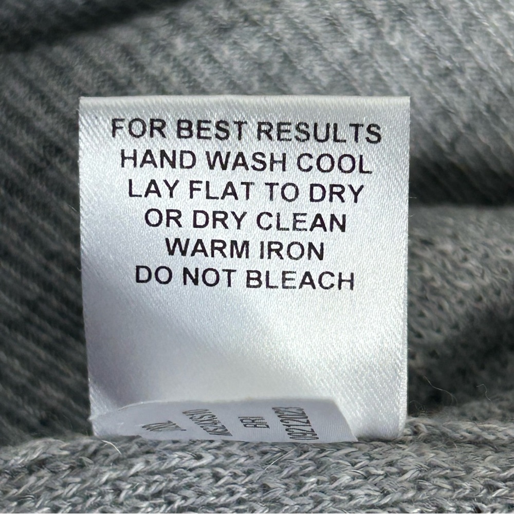 PETER MILLAR Men XXL Crown Crafted Camden Wool Cashmere Linen Gray Cream Sweater - Picture 6 of 11